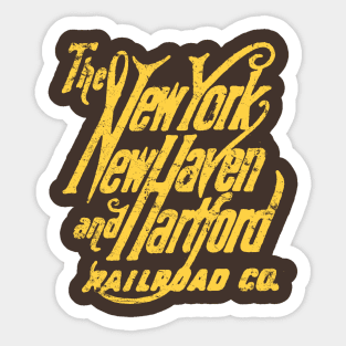 New York, New Haven and Hartford Railroad Sticker